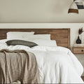 GAIA - Tête de lit en bois d'acacia massif L140cm