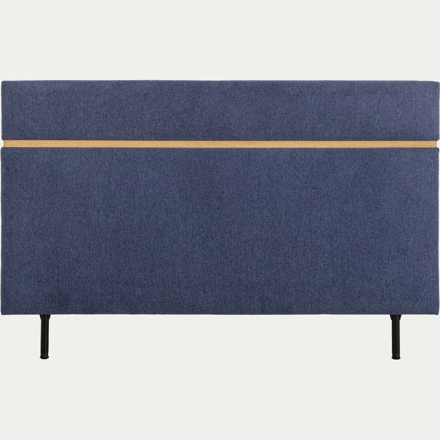 VINCE - Tête de lit en tissu L162cm - bleu céou