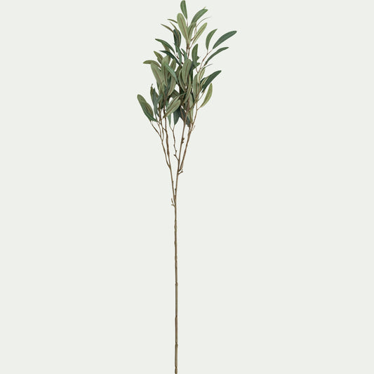 BERILLO - Branche d'olivier artificielle 82cm - vert