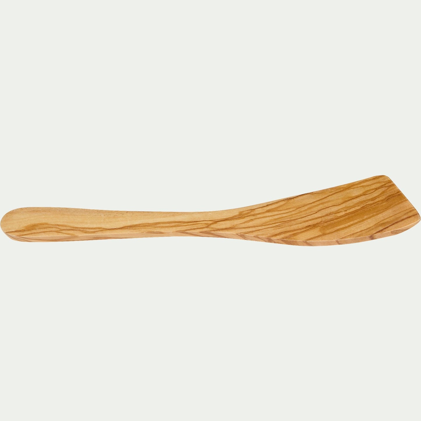 OLIVIA - Spatule galbée en bois d'olivier L30.5cm