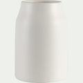 LOZA - Vase classique en céramique H24cm - blanc ventoux