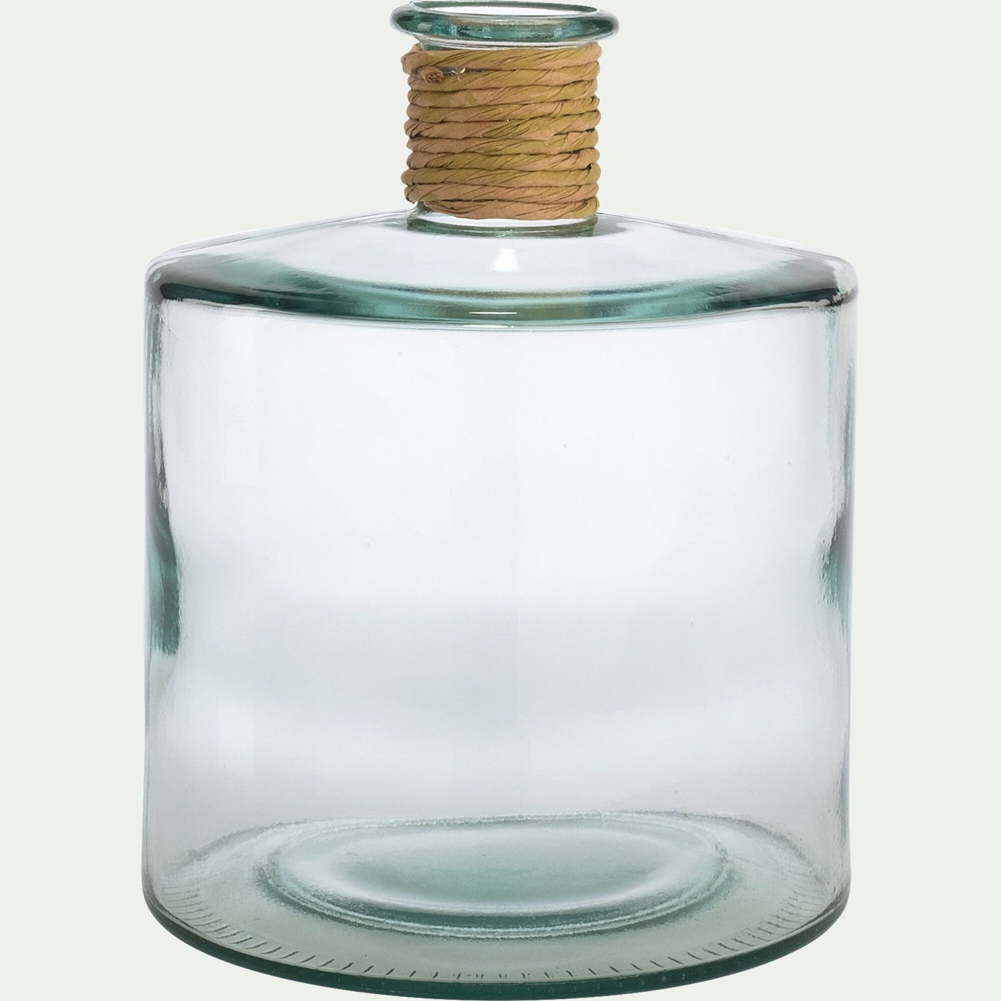 SORELLA - Soliflore en verre recyclé h26cm - transparent