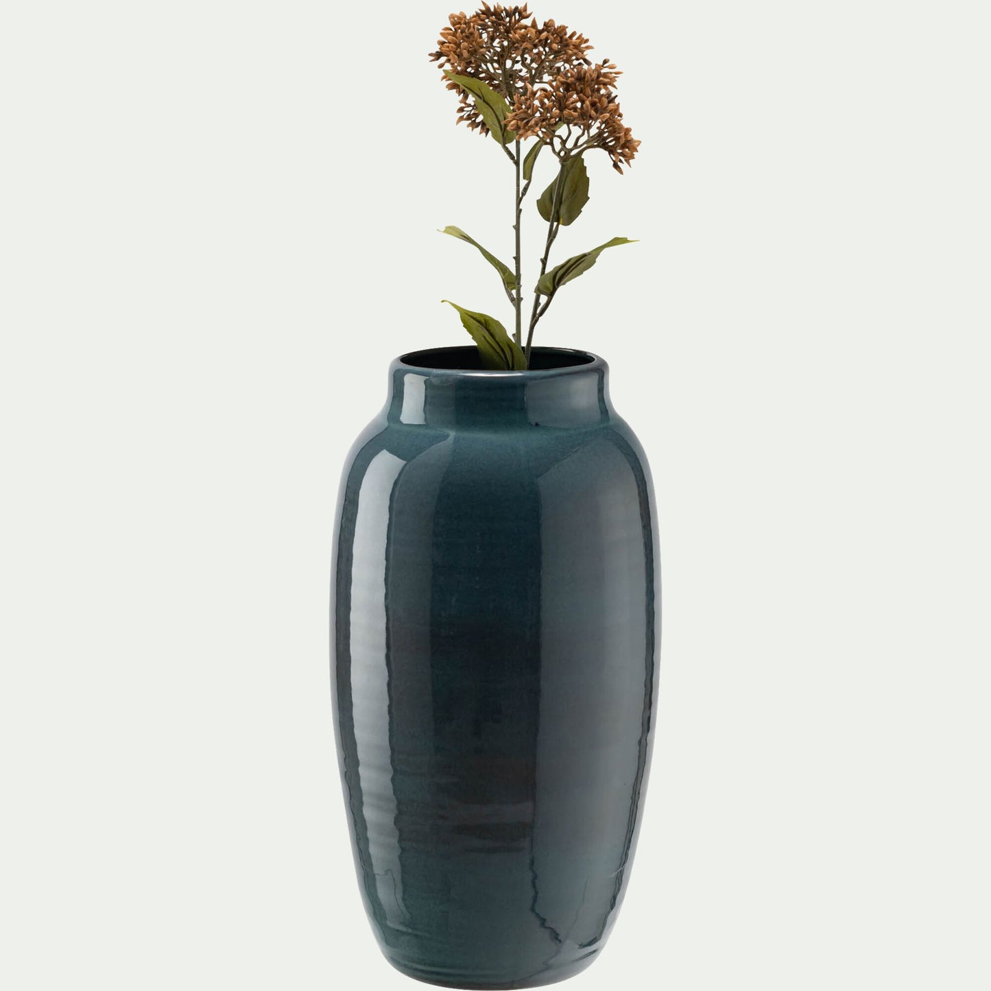 ZOCALO - Vase classique en céramique H40cm - bleu