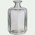 COPAIA - Soliflore en verre sculpté H18cm - transparent