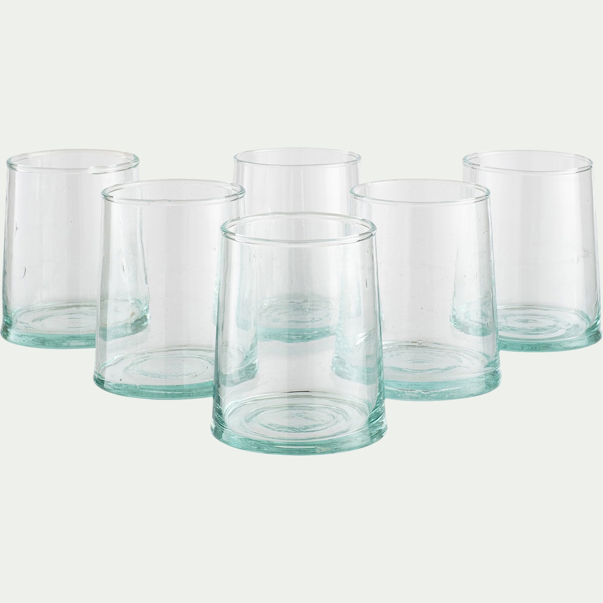 BELDI - Gobelet en verre recyclé 25cl - transparent