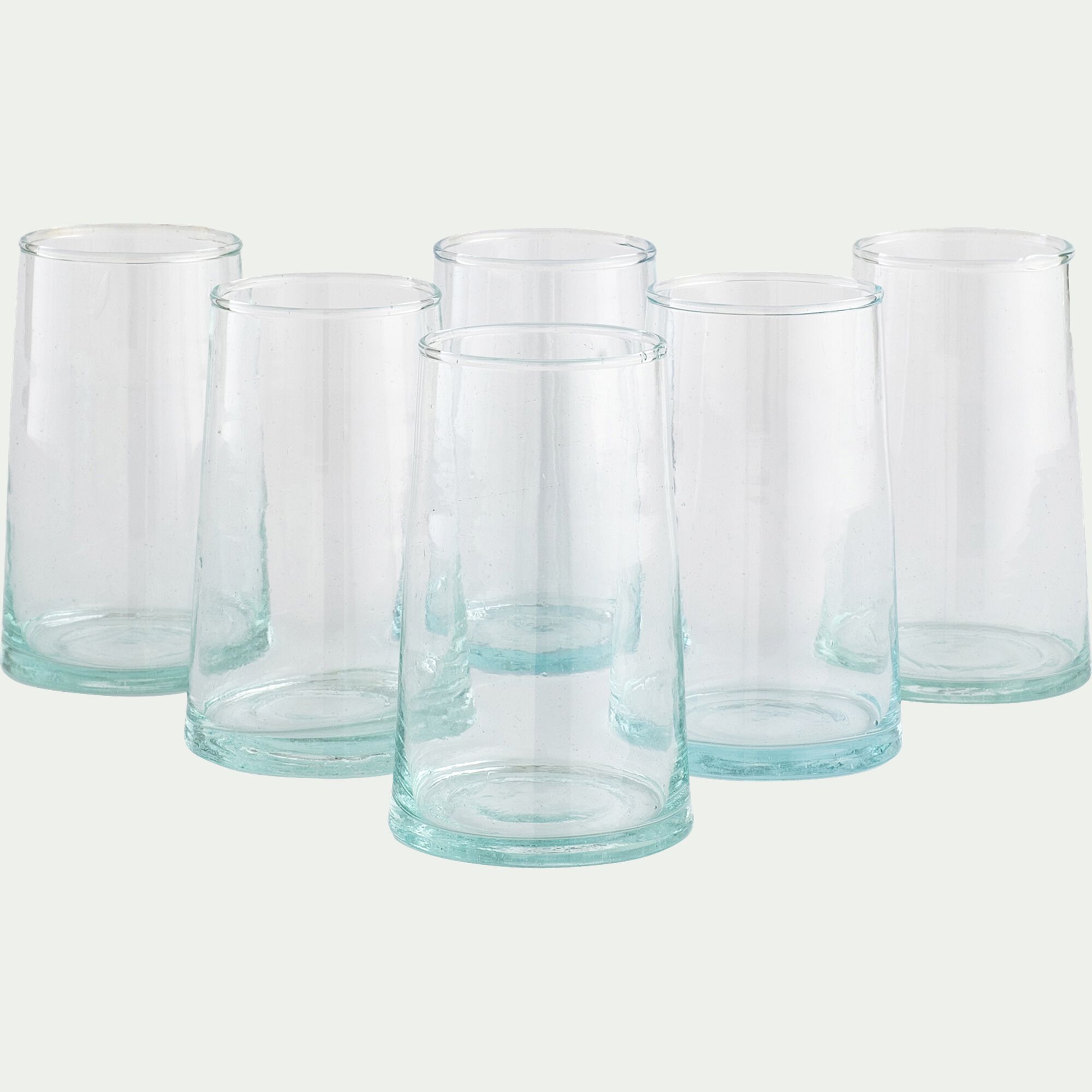 BELDI - Gobelet en verre recyclé 33cl - transparent