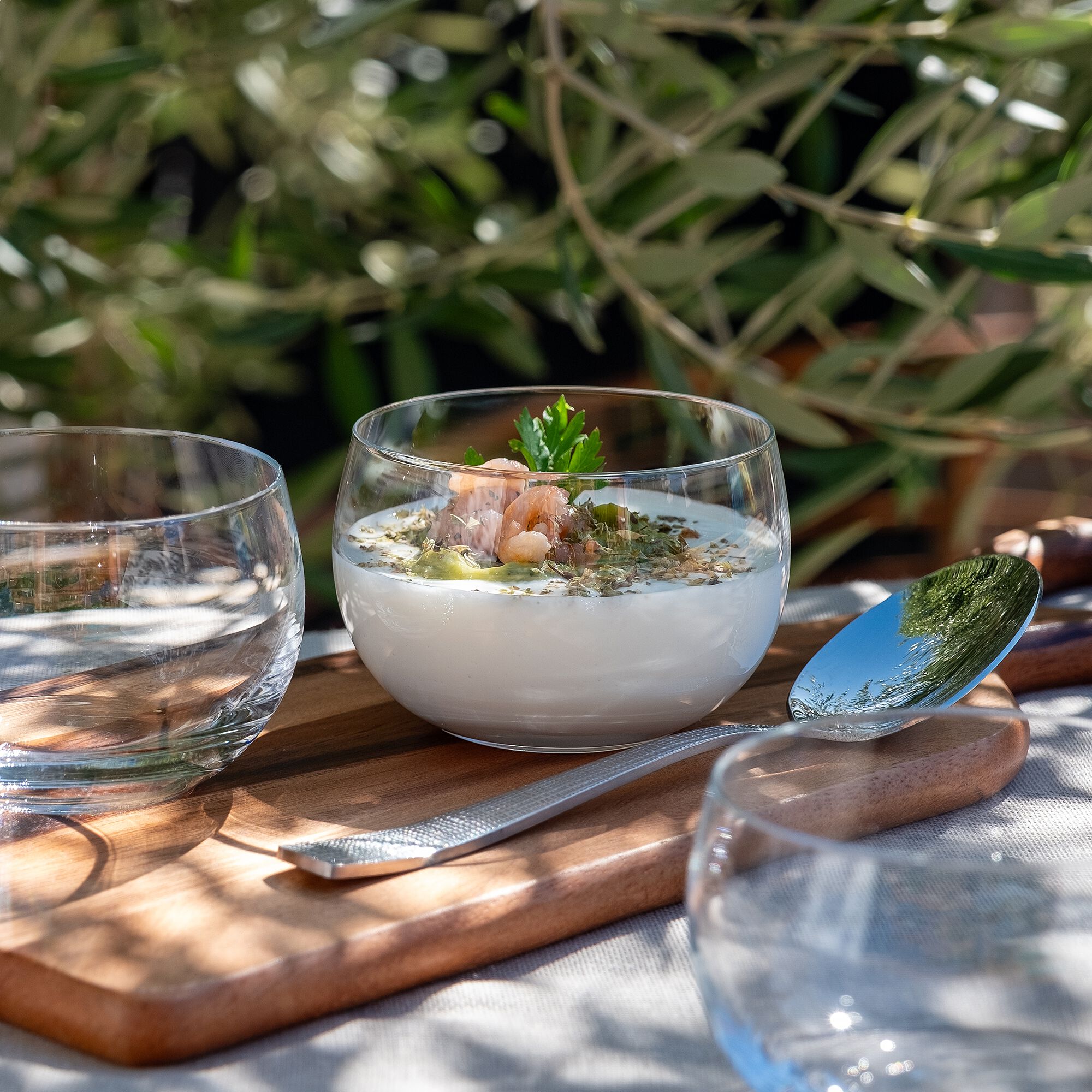 GOURMAND - Verrine en verre 30cl - transparent